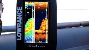 Lowrance Elite-4X HDI о.Котлин. Ряжевая преграда.