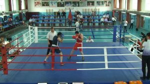 Альберт Хамхоев-Зураб Чаниев.Чемпионат СКФО по боксу среди мужчин.Финал!