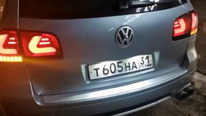 Светодиодные стопы Car DNA на VW Touareg 2008