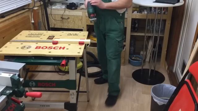 Bosch PWB 600 Arbeitstisch смотреть онлайн