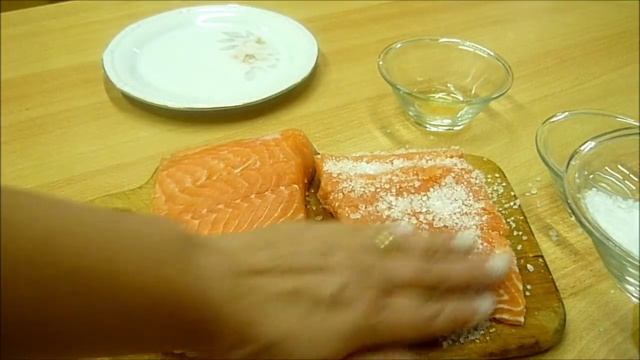 Как засолить Семгу, Лосось, Красную рыбу дома Вкусно Быстро.