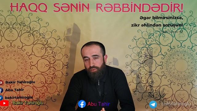 İsmail Abu Xalid ilə SUAL-CAVAB смотреть онлайн