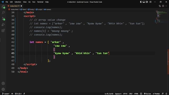 Nested Array