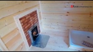 Баня из бруса (6х3) Баня Строительство.ру