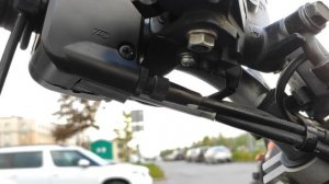 Установка ручек с подогревом на Кавасаки Версус 650.