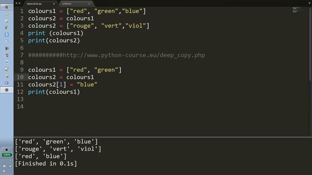 Shallow and Deep Copy In Python Telugu | VLR Training Class 46