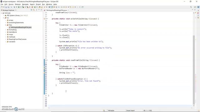 Java - Reading from a Text File using a BufferedReader смотреть онлайн