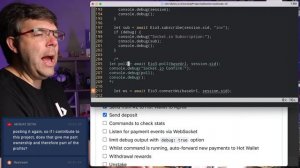 Live Code Hangout: WebSockets on CrowdNode #4: Subscribing to payment events for auto-staking !no…