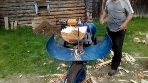 Самодельный дровокол.