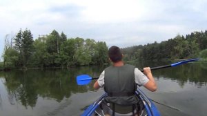 Плывем на байдарке по р.Цне