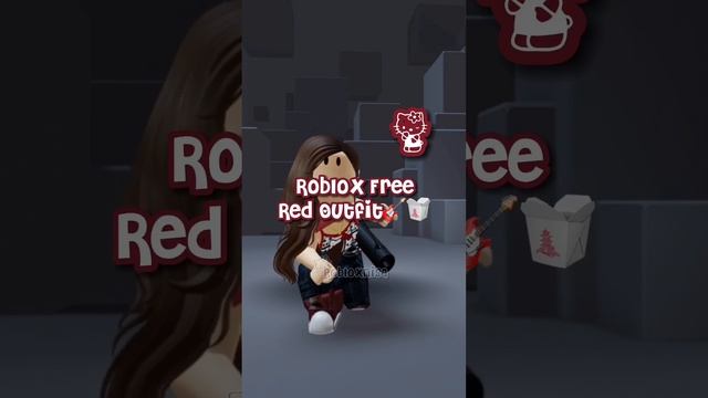 Roblox Free Red Outfit?? || #short #shorts #fyp #roblox