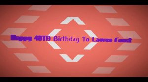 Happy 48TH Birthday To Lauren Faust With Robchuckle And Friends 25TH July! :D