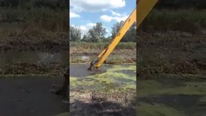 Очистка водоема. Механизированные земляные работы. Днепр Экскавация НОВА