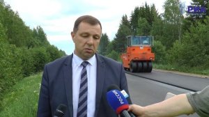 В Тверской области продолжается ремонт на участке дороги Вышний Волочёк – Бежецк – Сонково