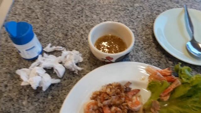 Острые креветки по тайски. Кушаем в Таиланде. смотреть онлайн