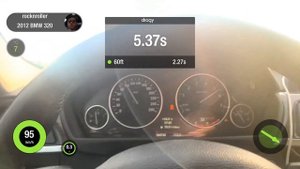 0-100 BMW 320i F30 n20 stage 2