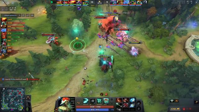 ГЛАВНЫЙ МАТЧ ИГРОВОГО ДНЯ! | Liquid vs Falcons #1 (BO2) ESL One Kuala Lumpur 2023