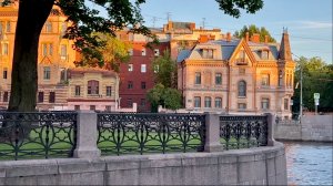 Новая Голландия летним вечером. Санкт-Петербург.