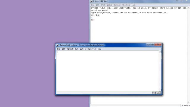 Python - Getting Started and the Hello World Program