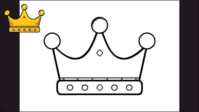 HOW TO DRAW A CROWN смотреть онлайн