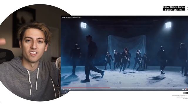 Video Editor Reacts to SEVENTEEN(세븐틴) - HIT смотреть онлайн
