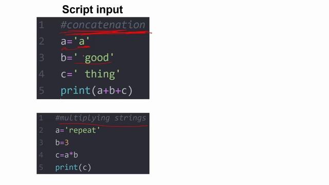 [Python - the basics] Lesson 1: Value types and variables (examples)