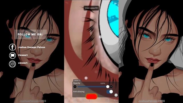 VEXEL ART PROCESS | SKIN SHADING / BLENDING | TRYING LASSO FILL FOR THE FIRST TIME ON IBISPAINTX ?? смотреть онлайн
