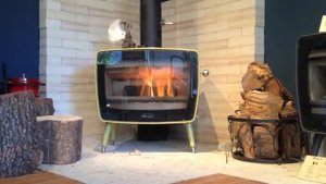 Медленное горение в печи Dovre Vintage 50