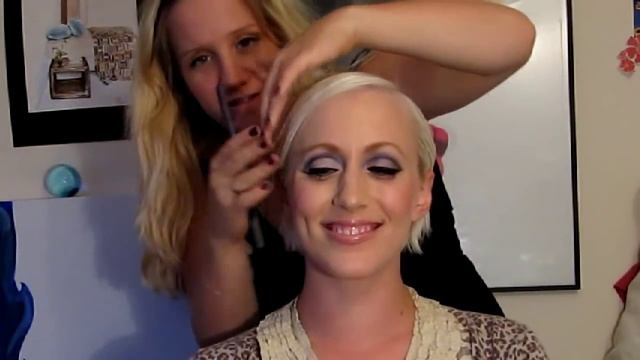 60's Twiggy inspired make-up and hair tutorial Part 2 смотреть онлайн