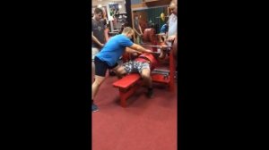 Oleg Bazilevich жим лежа 340кг!