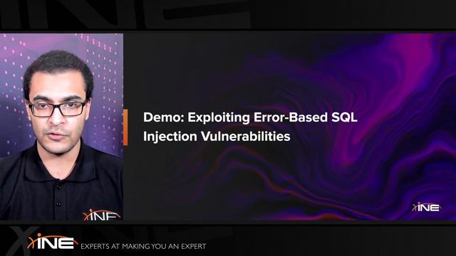 6.15. Exploiting Error-Based SQL Injection Vulnerabilities - Part 1 смотреть онлайн