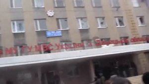 Горловка 14 апреля,2014 Захват УВД