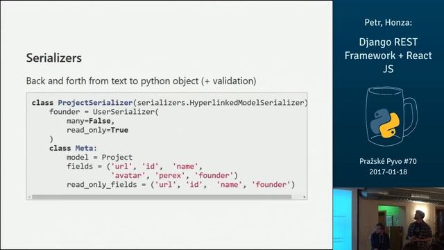 Petr, Honza – Django REST Framework + React JS смотреть онлайн