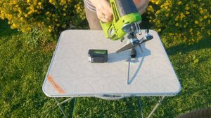 Сегодняшний обзор посвящен аккумуляторному лобзику Greenworks GD24JS