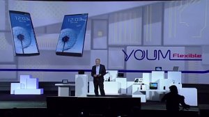 Гибкий дисплей от Samsung. CES 2013