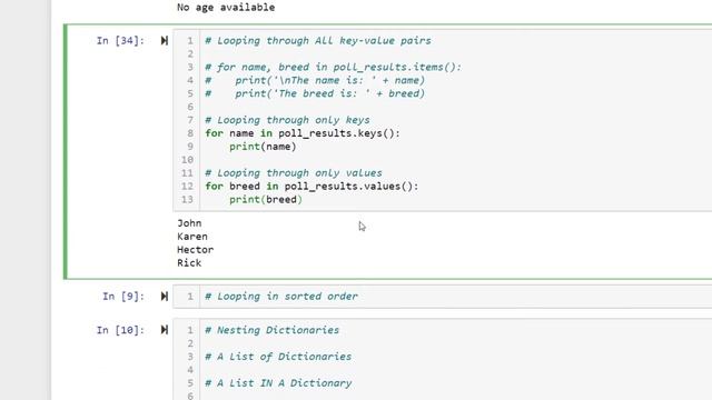 Python Dictionaries | Python Bootcamp: Lesson 06