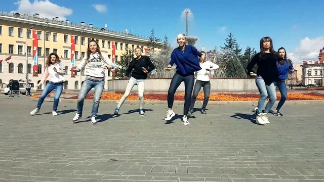Sean Paul feat. J Balvin - Contra la Pared || Natasha Vershinina || Reggaeton flashmob 2019