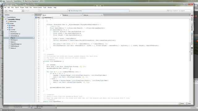 Unity Tower Defense Tutorial Part 4: Creating waves of enemies смотреть онлайн