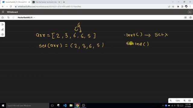 Find the Runner-Up Score! | Easy | Basic Data Types | Python HackerRank Solution | Hindi