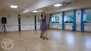 Кросс степ вальс (французский вальс бостон) / Cross step waltz