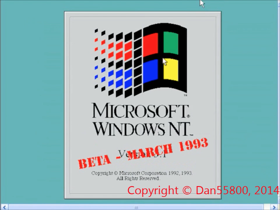 Как убить Windows NT 3.1