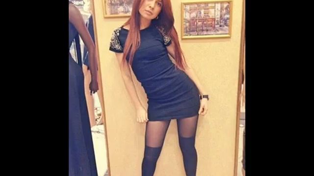 Девушки в Колготках с имитацией чулок смотреть онлайн