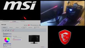 подсветка монитора MSI MAG 325CQRF-QD