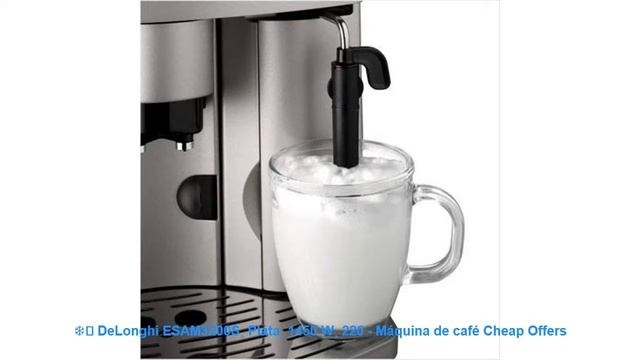 ❄️ DeLonghi ESAM3200S¸ Plata¸ 1450 W¸ 220 - Máquina de café Cheap Offers