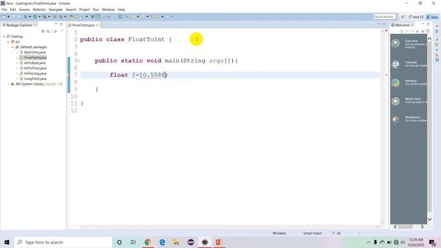 Java Bangla Tutorial Part-24 | Type Casting | Float to integer | Narrowing Casting | Explicit | 202 смотреть онлайн
