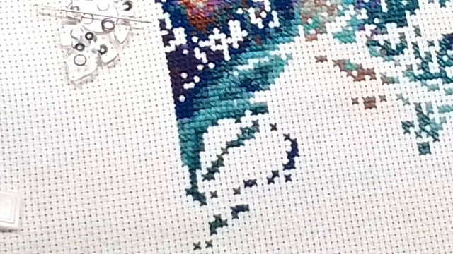 Вышивка крестом. Домашний музей. Дорисовка. Кручу раму. Продвижение. Восьмирукий семибуй прям смотреть онлайн