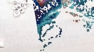 Вышивка крестом. Домашний музей. Дорисовка. Кручу раму. Продвижение. Восьмирукий семибуй прям