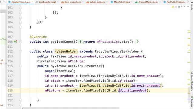 #7 Android REST API - Show Image from Mysql DB Server