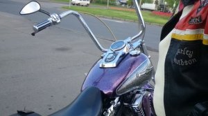 Осмотр Harley Davidson Dyna fxdwg Custom без монтажа