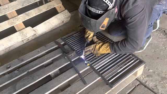 Лучшая решетка для гриля! Своими руками! смотреть онлайн